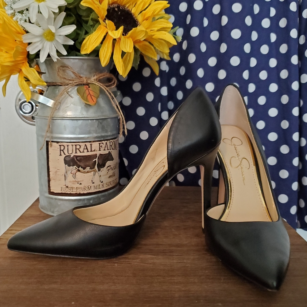 Jessica Simpson Black Heels Sz 5